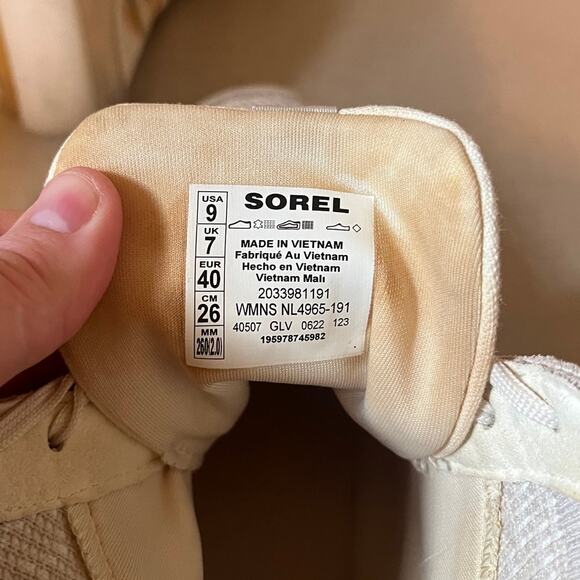 Sorel Ona 503 Knit Mid Size 9 Chunky Knit Sneaker - Picture 9 of 11